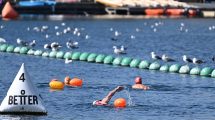 Outdoor swimming at West Reservoir in Hackney (credit GLA)