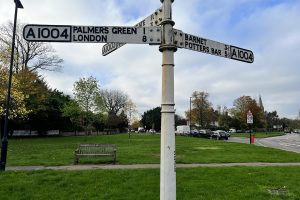 Southgate fingerpost (credit Enfield Council)