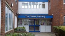 The Chase Building is part of the Chase Farm Hospital NHS complex in Enfield