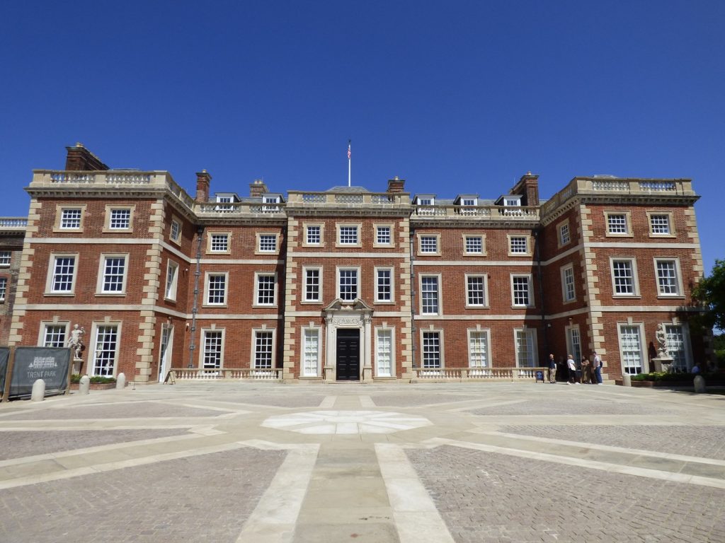 The newly-restored Trent Park House
