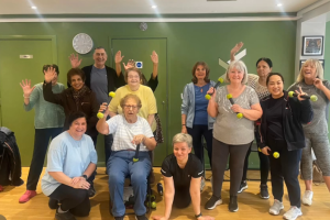 Zumba class (credit Age UK Enfield)