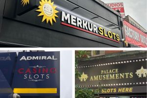 Merkur Slots, Admiral Casino and Palace Amusements all have multiple venues in Enfield