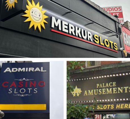 Merkur Slots, Admiral Casino and Palace Amusements all have multiple venues in Enfield