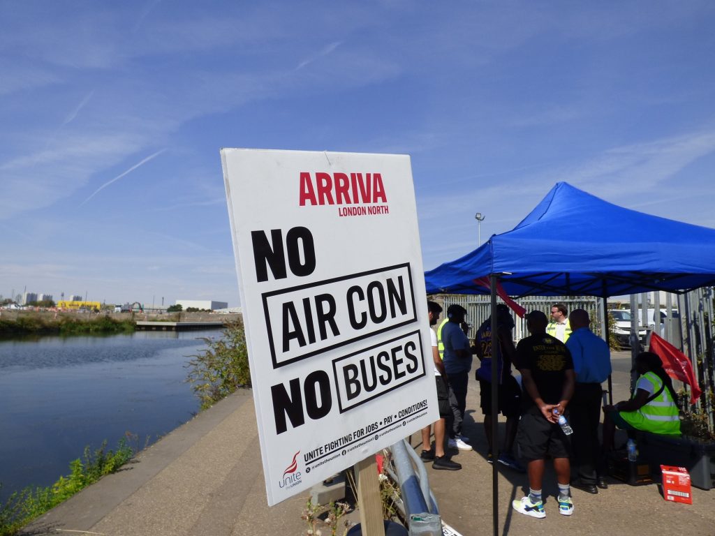 Bus drivers working for Arriva are striking this week