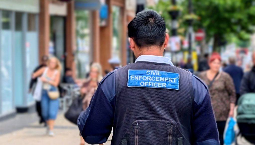 Civil enforcement office (credit Joe Ives-LDRS)