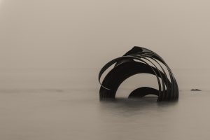 Enfield Camera Club member Pat Gowdie’s picture titled ‘St Mary's Shell’, taken this spring at Cleveleys Beach, Lancashire