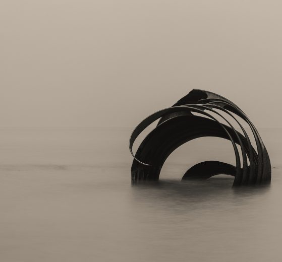 Enfield Camera Club member Pat Gowdie’s picture titled ‘St Mary's Shell’, taken this spring at Cleveleys Beach, Lancashire