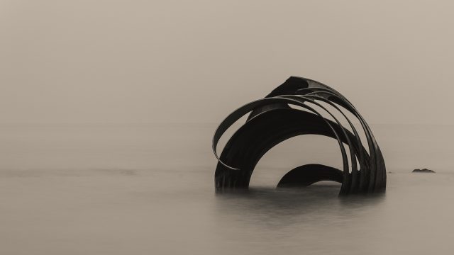 Enfield Camera Club member Pat Gowdie’s picture titled ‘St Mary's Shell’, taken this spring at Cleveleys Beach, Lancashire
