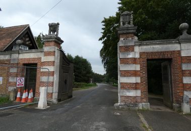 The entrance gates to Trent Park are set be replaced