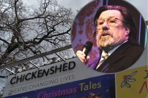 Chickenshed Theatre and (inset) Ricky Tomlinson (credit Wikimedia Commons)
