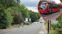 Crews Hill is only served by a single half-hourly bus service, the 456