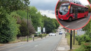 Crews Hill is only served by a single half-hourly bus service, the 456