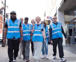 Love Your Doorstep's community patrol in Enfield Town (credit Tia Talula)