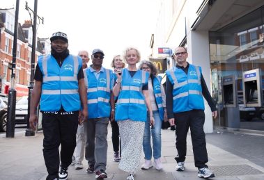 Love Your Doorstep's community patrol in Enfield Town (credit Tia Talula)