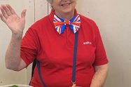 Ordnance Pantry volunteer Maria