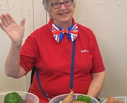 Ordnance Pantry volunteer Maria
