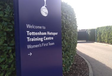 Tottenham Hotspur's women's team currently train within the club's main complex in Bulls Cross