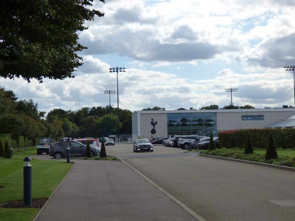 Tottenham Hotspur Training Centre in Bulls Cross sits between Myddelton House Gardens to the east and Whitewebbs Park to the west