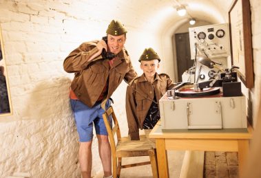 Visitors to Trent Park House of Secrets (credit Harry Elletson)