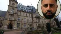 Wood Green Crown Court and (inset) Zafer Dogan