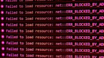 a monitor showing multiple error messages