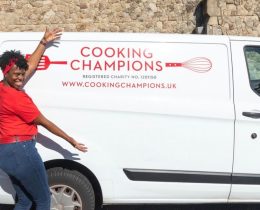 The Cooking Champions van before it was stolen