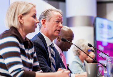 Gareth Bacon at Conservative Party Conference (credit London Councils/Total Politics)