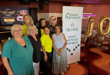 Members of Home Instead celebrate in Southend