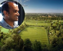 The Spurs plans for a women's academy at Whitewebbs and (inset) Vinai Venkatesham