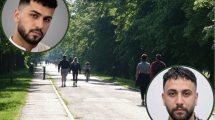 The event in Trent Park is raising money to support Alireza Raisi (inset left) and Alireza Sepahi (inset right)
