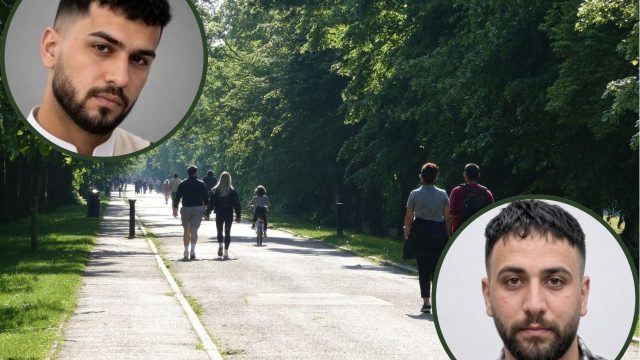 The event in Trent Park is raising money to support Alireza Raisi (inset left) and Alireza Sepahi (inset right)