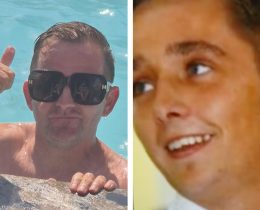 Victims Bill Cassidy (left) and his brother Patrick (right)