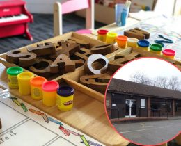 Winchmore Hill Library (inset) is set to be converted into a nursery (credit Gautam Arora via Unsplash)