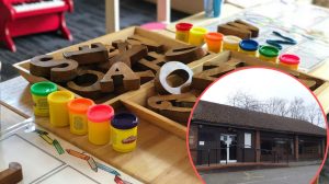 Winchmore Hill Library (inset) is set to be converted into a nursery (credit Gautam Arora via Unsplash)